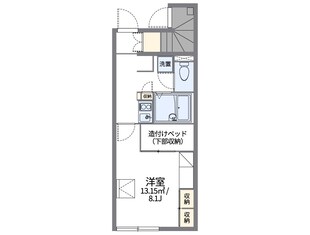 レオパレス代田橋の物件間取画像